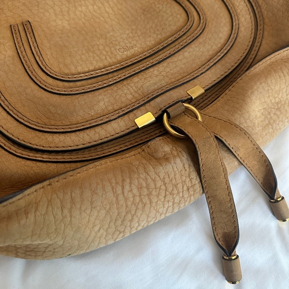 Chloe Marcie Medium Suede Handbag - Picture 2 of 11